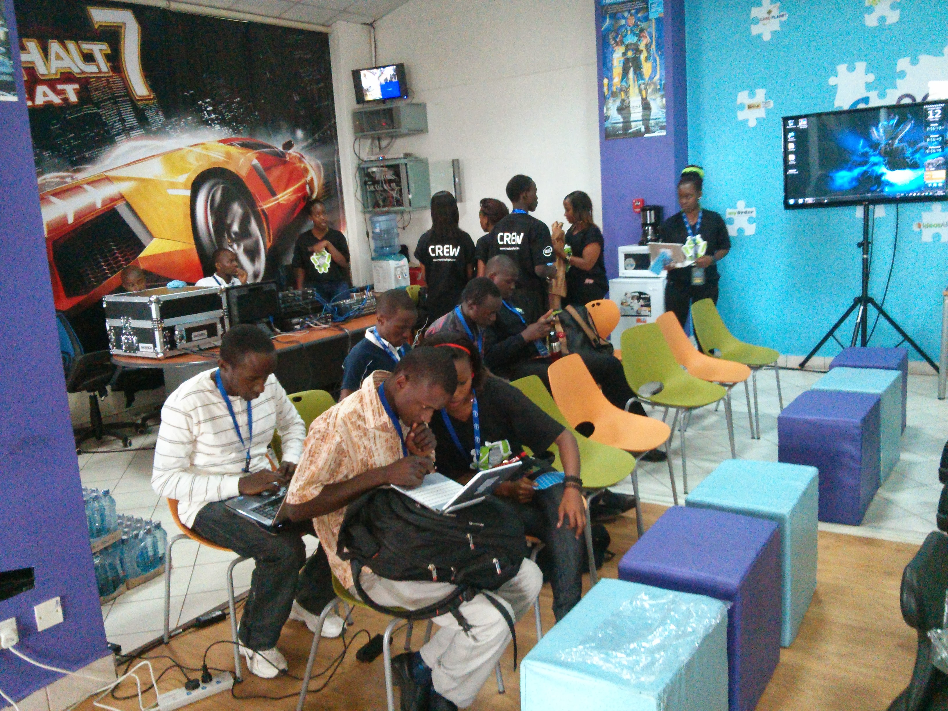 Console Games at the Intel Kenya Gaming Championship by Nexgen at the iHub Nairobi