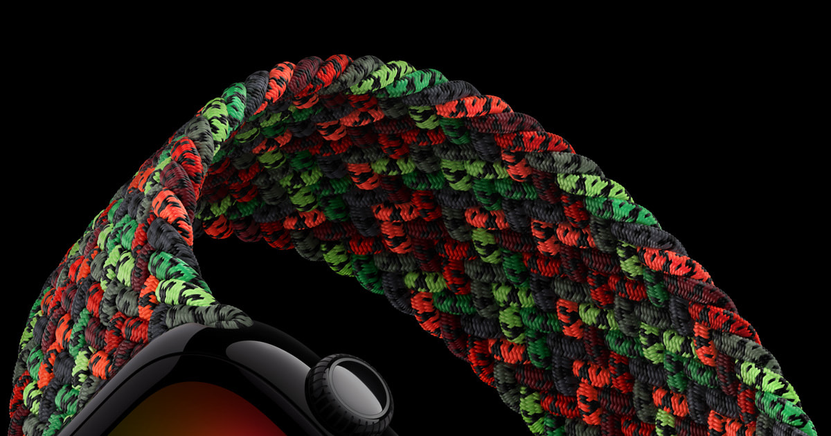 Apple Introduces Unity Connection Braided Solo Loop: A Bold New Band for Apple Watch