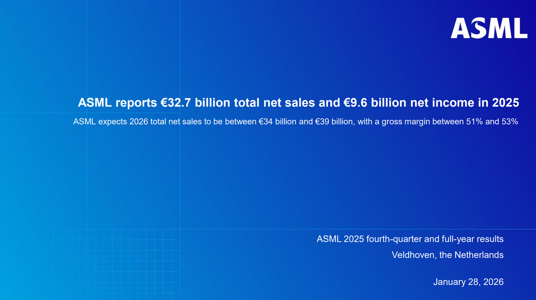 ASML Crushes 2025 Revenue Records: How the €32.7 Billion Giant Powers the Chip Revolution