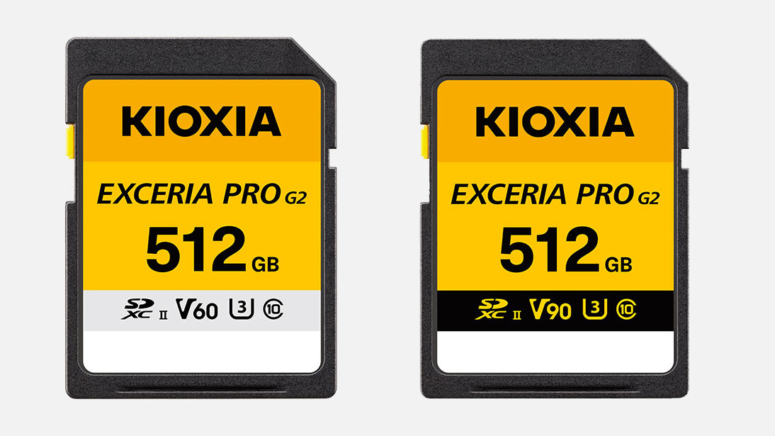 Kioxia’s EXCERIA PRO G2 UHS-II Cards Push 8K Video and Burst Shooting Limits