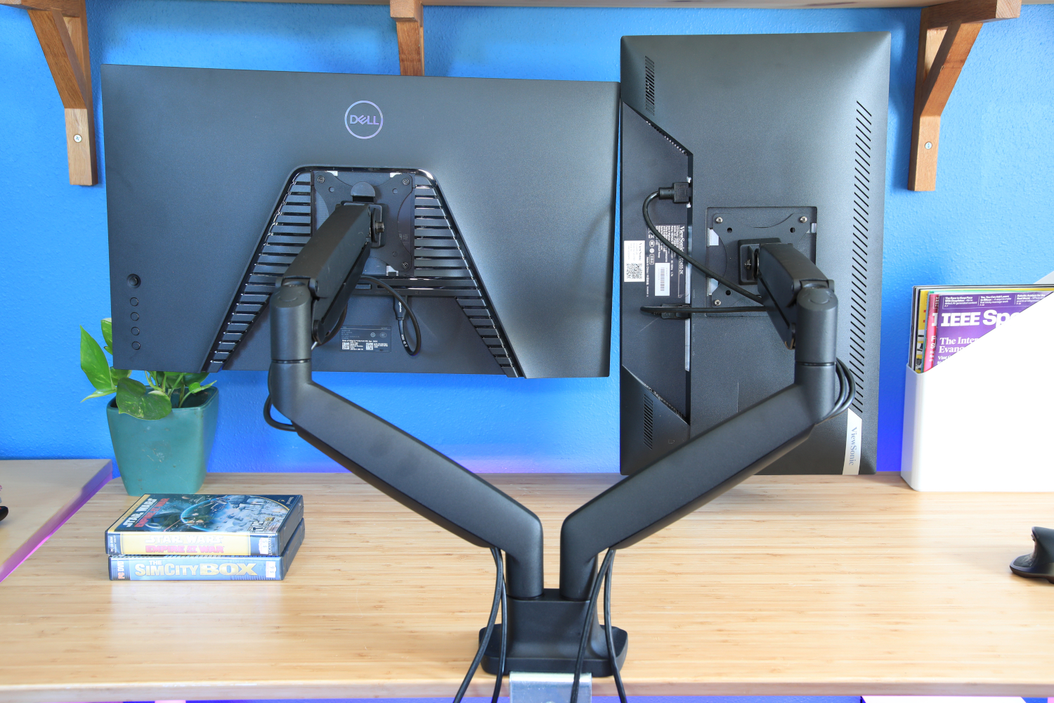 Monitor Arms That Actually Free Up Your Desk—And Look Good Doing It