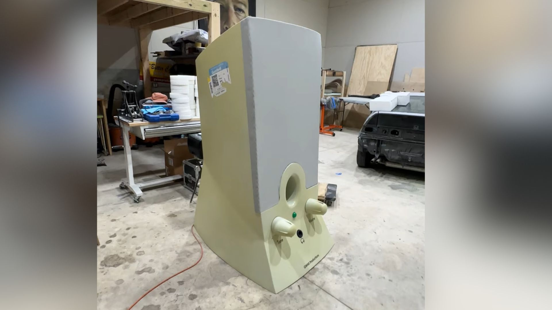 Artist Builds a 6-Foot-Tall Retro PC Speaker That’s Equal Parts Nostalgia and Absurdity