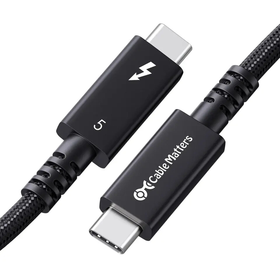 Cable Matters Unveils 6.6-Foot Thunderbolt 5 Active Cable for High-Performance Workflows