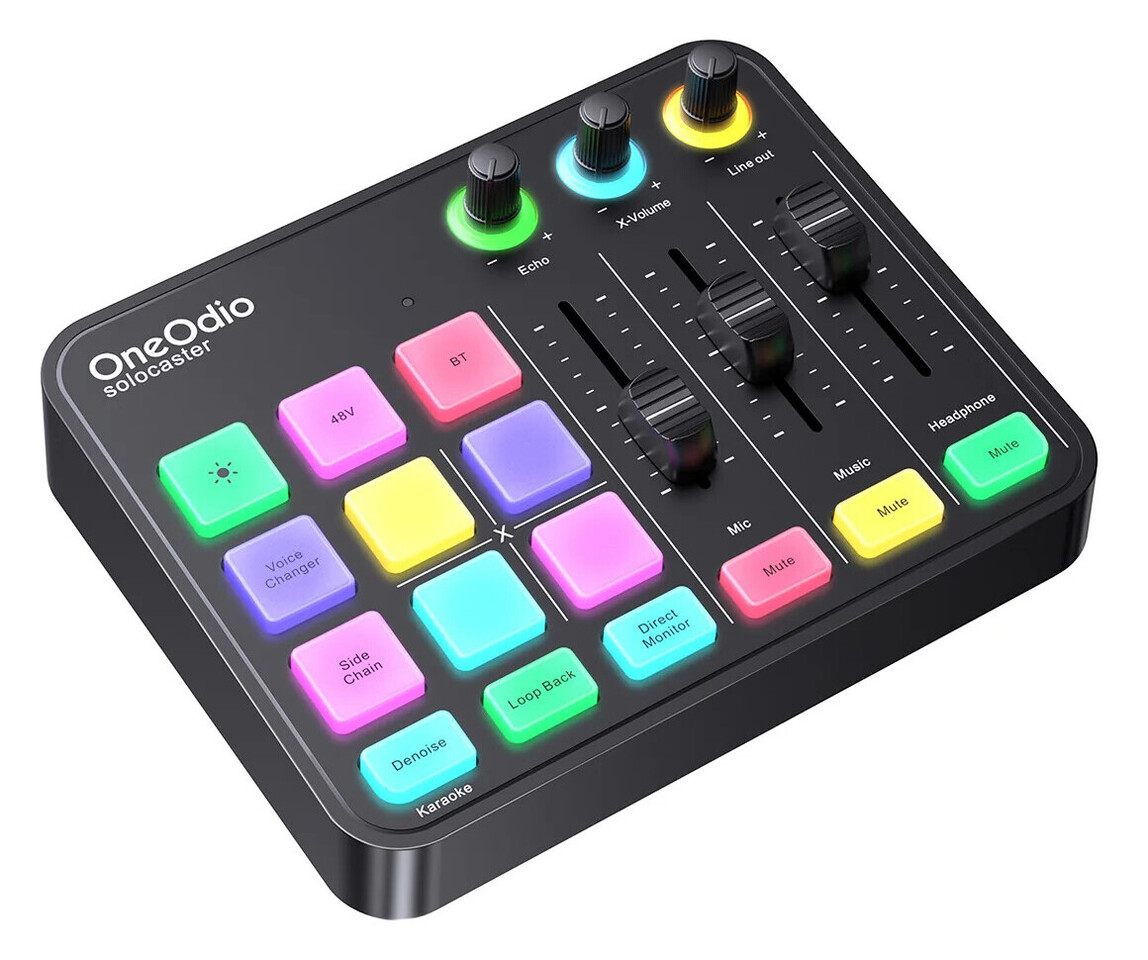 OneOdio’s solocaster: A $49.99 Powerhouse for Creators Seeking Audio Flexibility