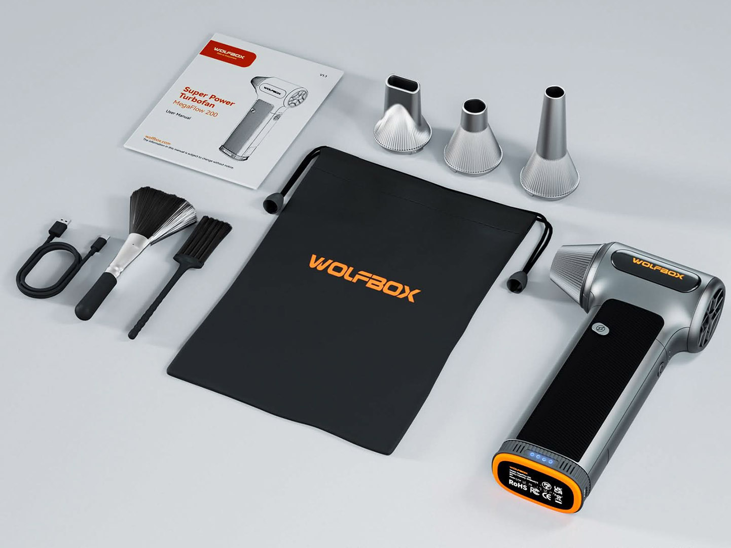 The WOLFBOX MF200: A High-Powered Air Blower That Outperforms Budget Alternatives for $85.49