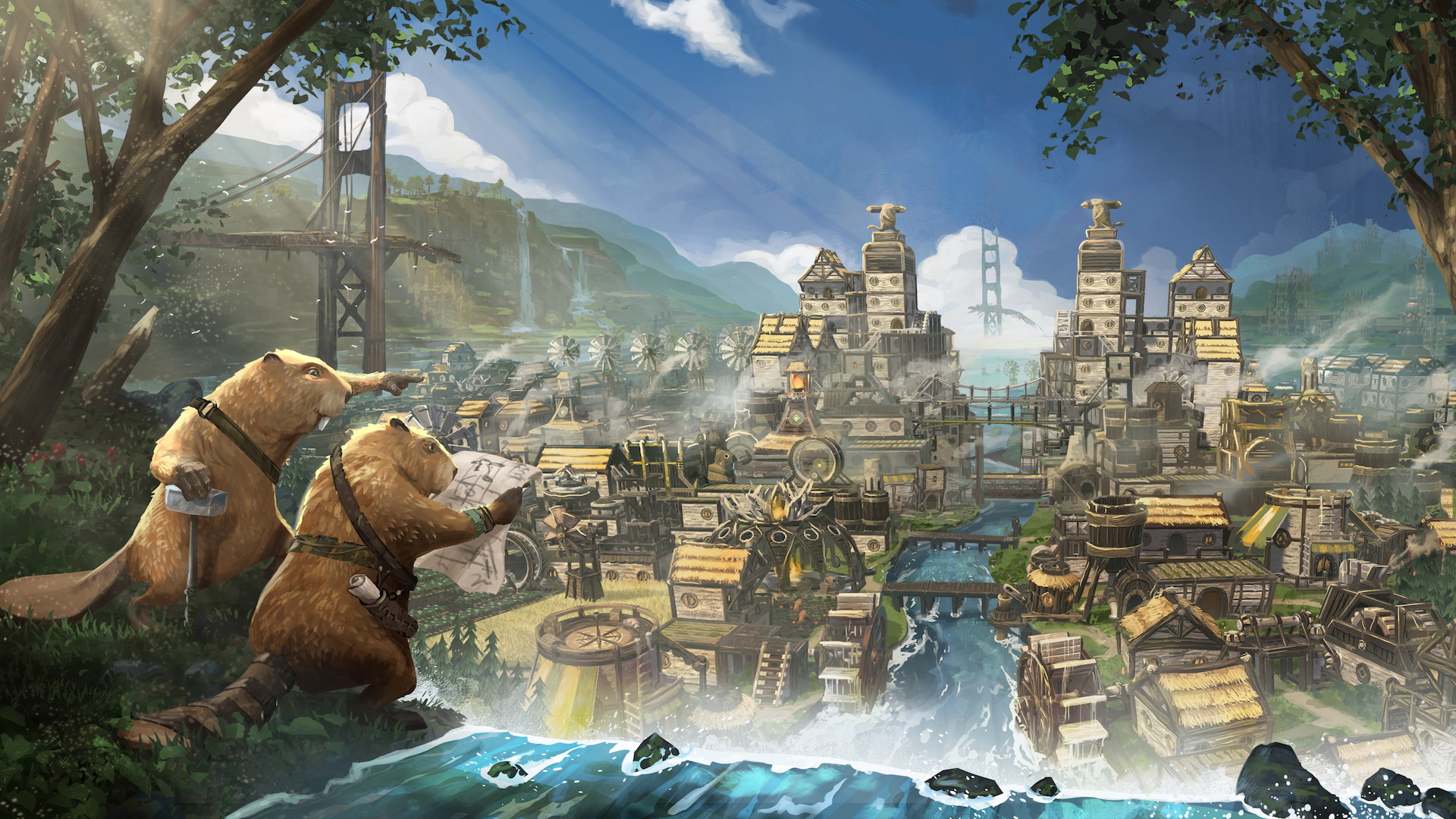 Timberborn’s 1.0 Launch Confirmed for March: A Beaver’s Work Is Never Done