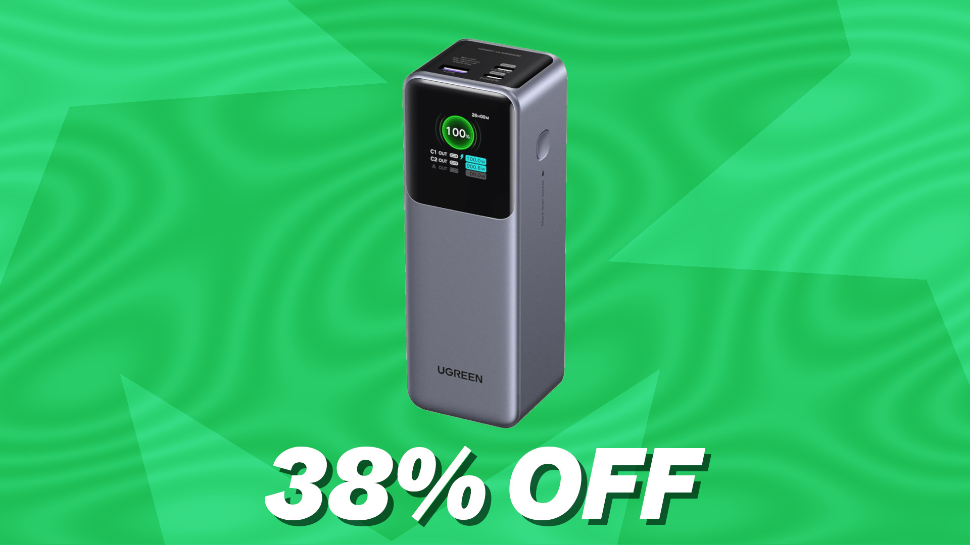 Ugreen Nexode Power Bank: A Triple-Port Powerhouse Now Under $80