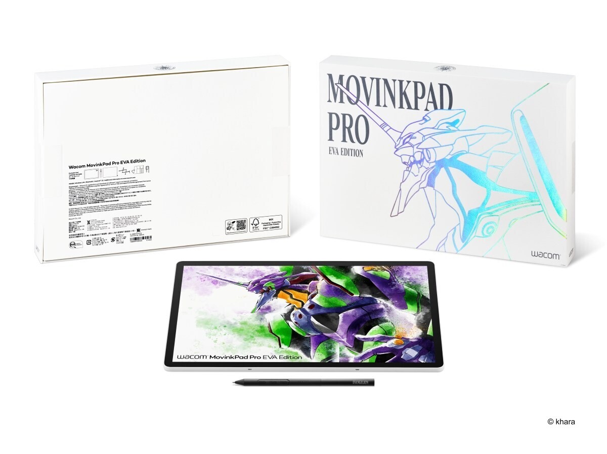 Wacom and *Evangelion* Merge Creativity and Iconic Design in New Limited-Edition MovinkPad Pro