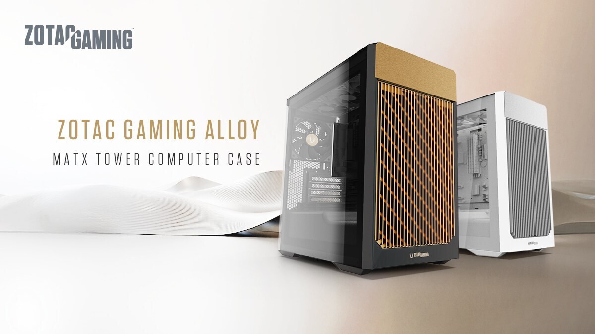 ZOTAC GAMING Introduces the ALLOY: A MicroATX Case Built for High-End GPUs and DIY Enthusiasts