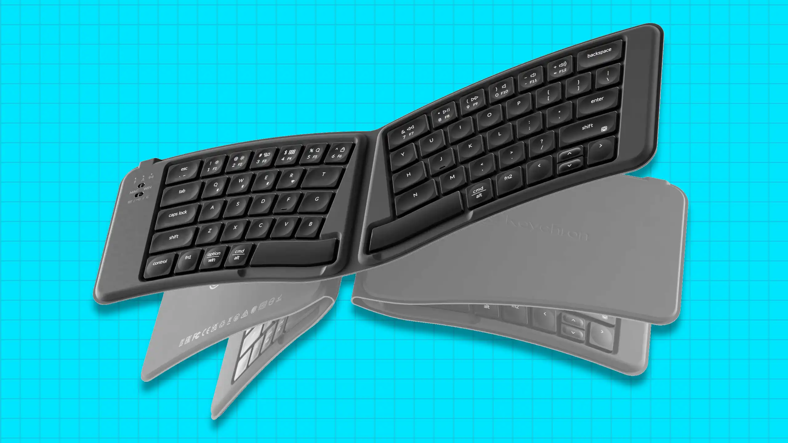 A foldable leap for portable typing