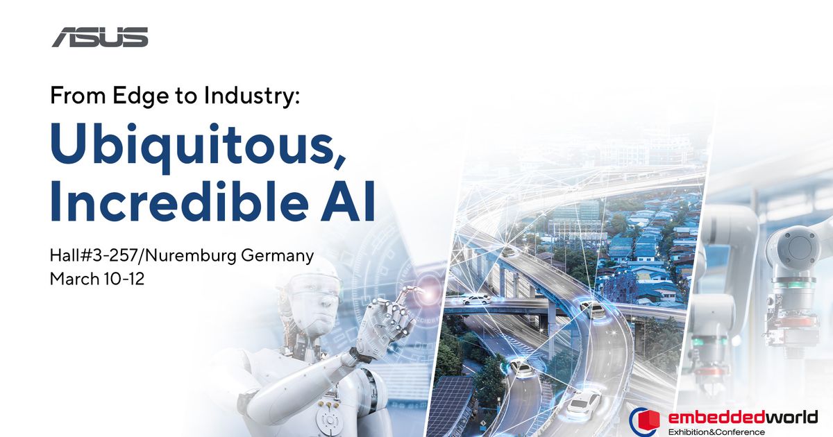 ASUS IoT and Intel Unveil Edge AI Platforms for Industrial Automation