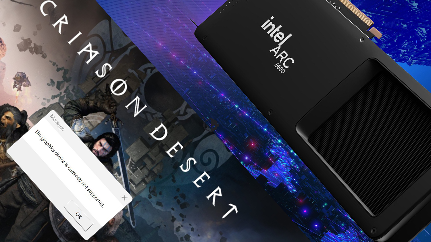 Crimson Desert Compatibility Issue: Intel Arc GPUs Left in the Dark