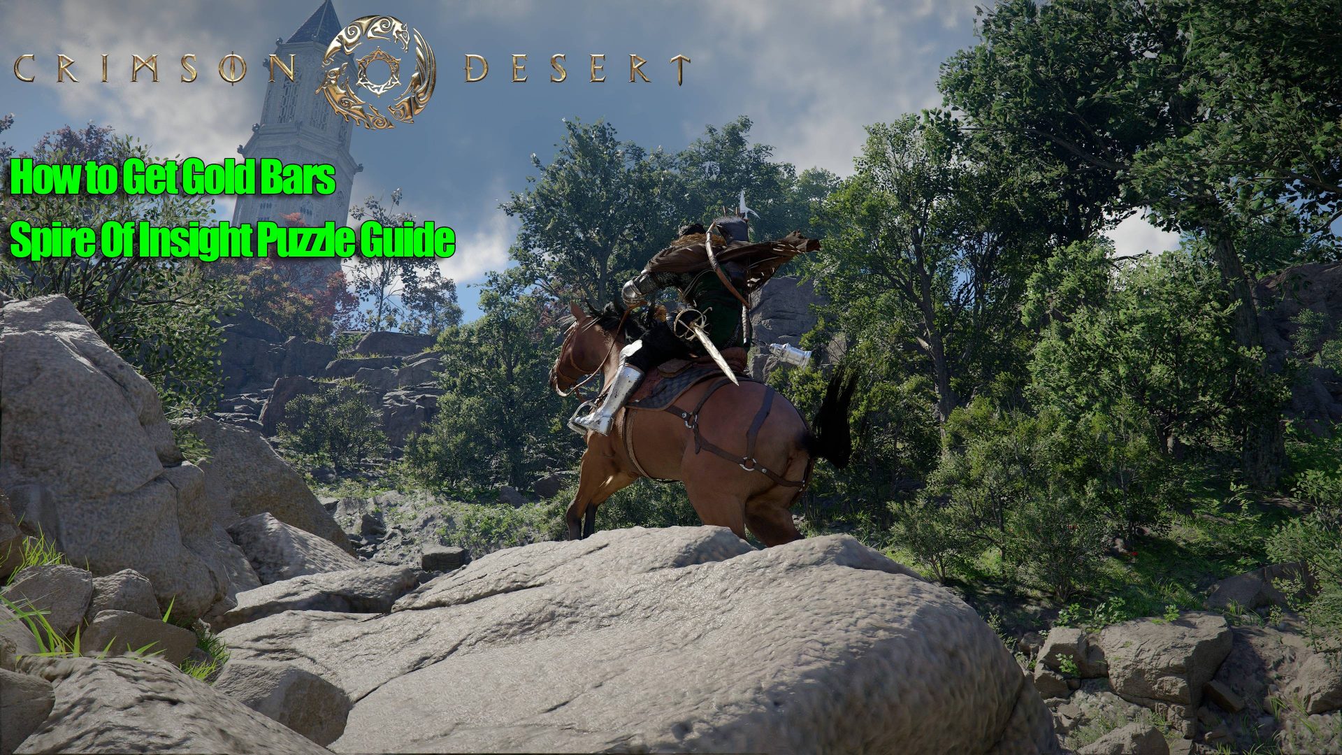 Crimson Desert Gold Bar Puzzle: Spire of Insight Walkthrough
