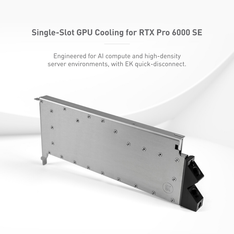 EK Unveils Precision Cooling for Blackwell GPUs