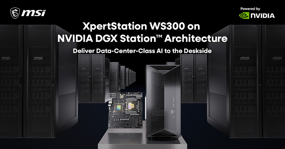 MSI's XpertStation WS300: A Deskside Supercomputer for AI Workloads