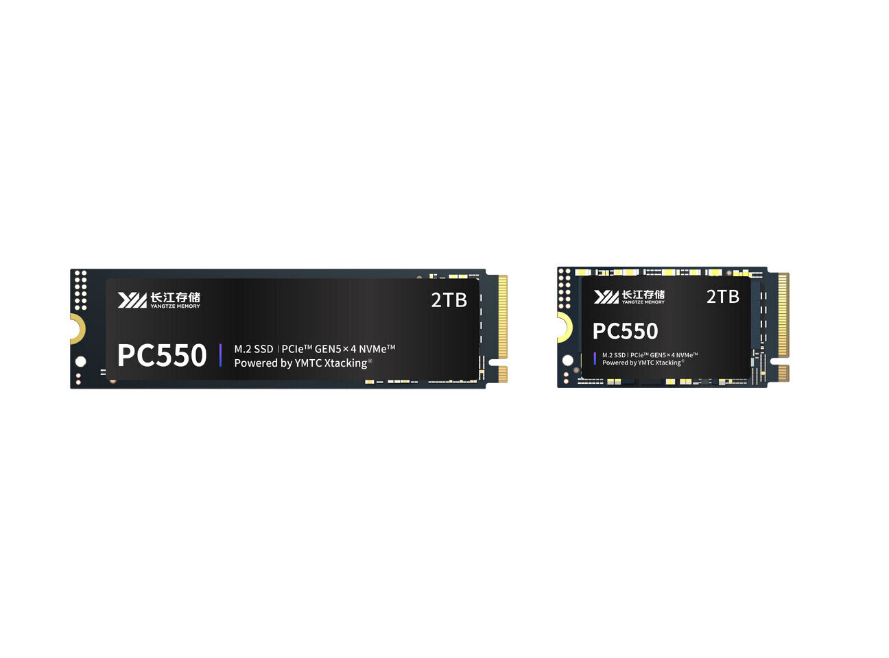 YMTC's PC550: A PCIe 5.0 SSD that walks the line between performance and practicality