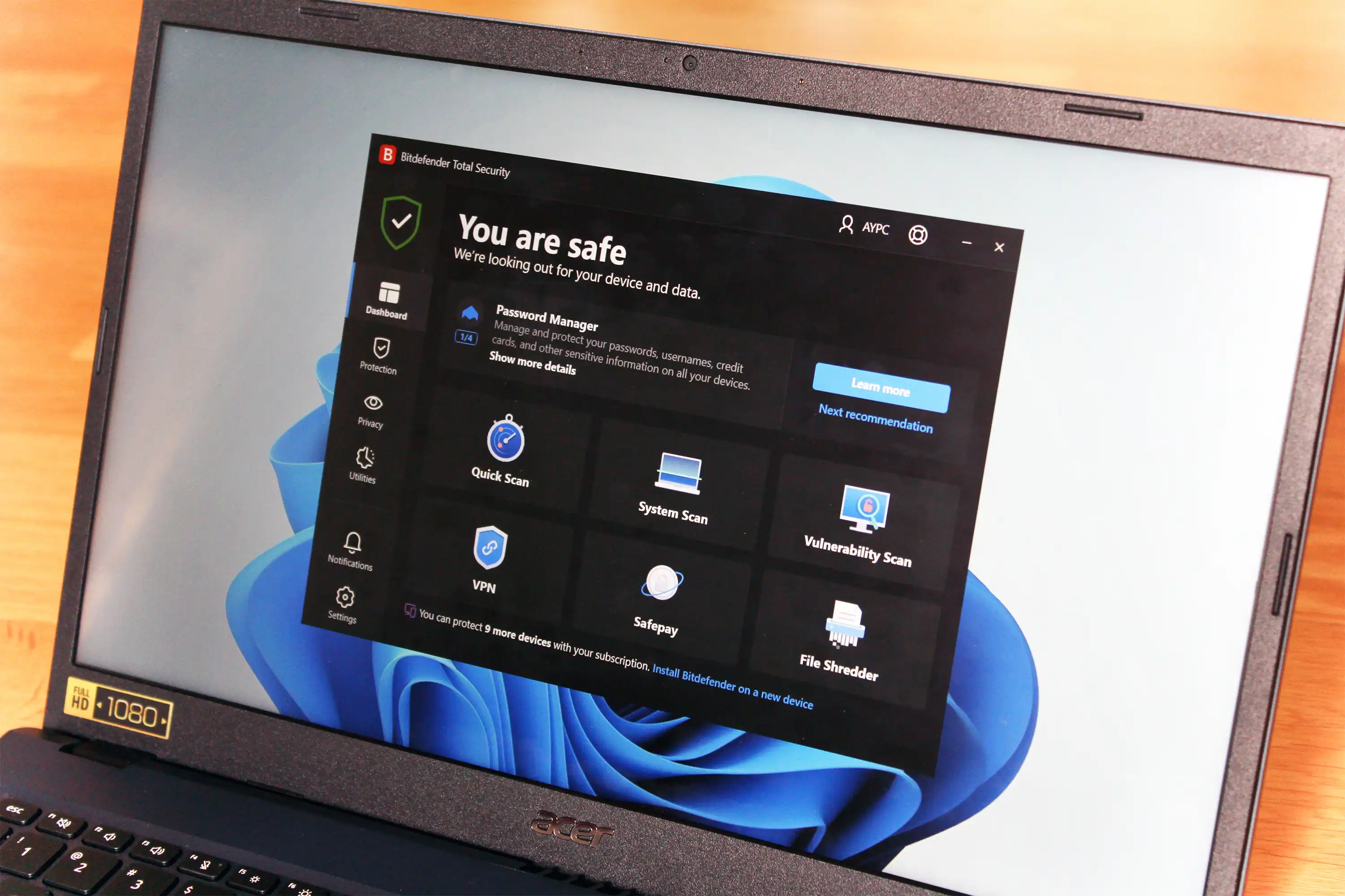 Bitdefender Total Security: A streamlined security suite for everyday users