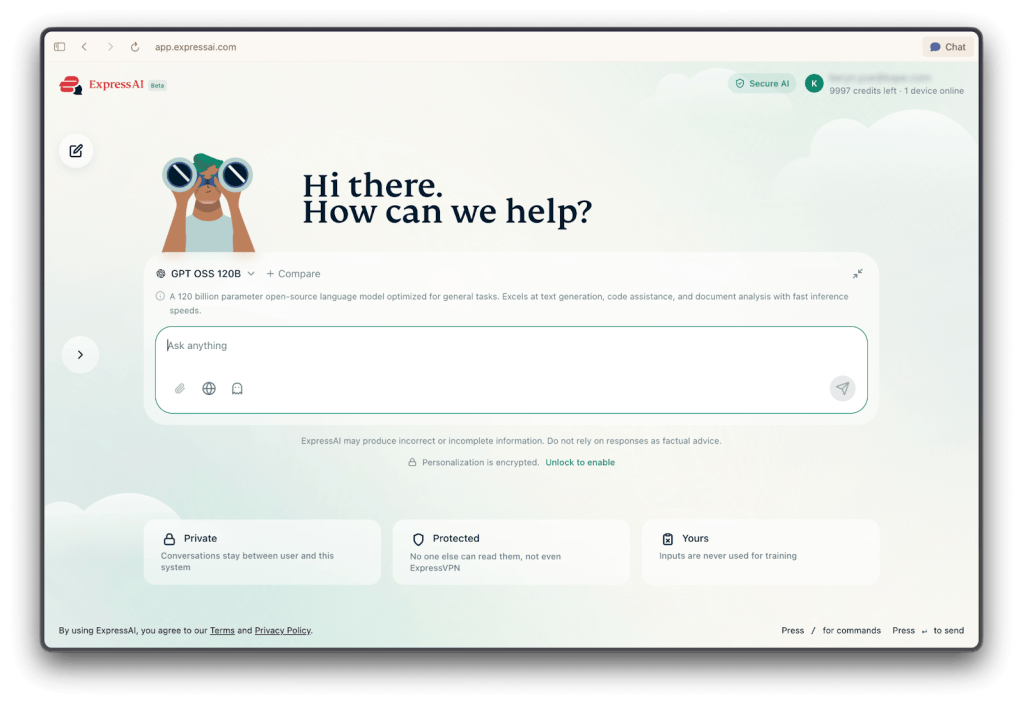 ExpressVPN's ExpressAI: A New Approach to Privacy-Centric AI