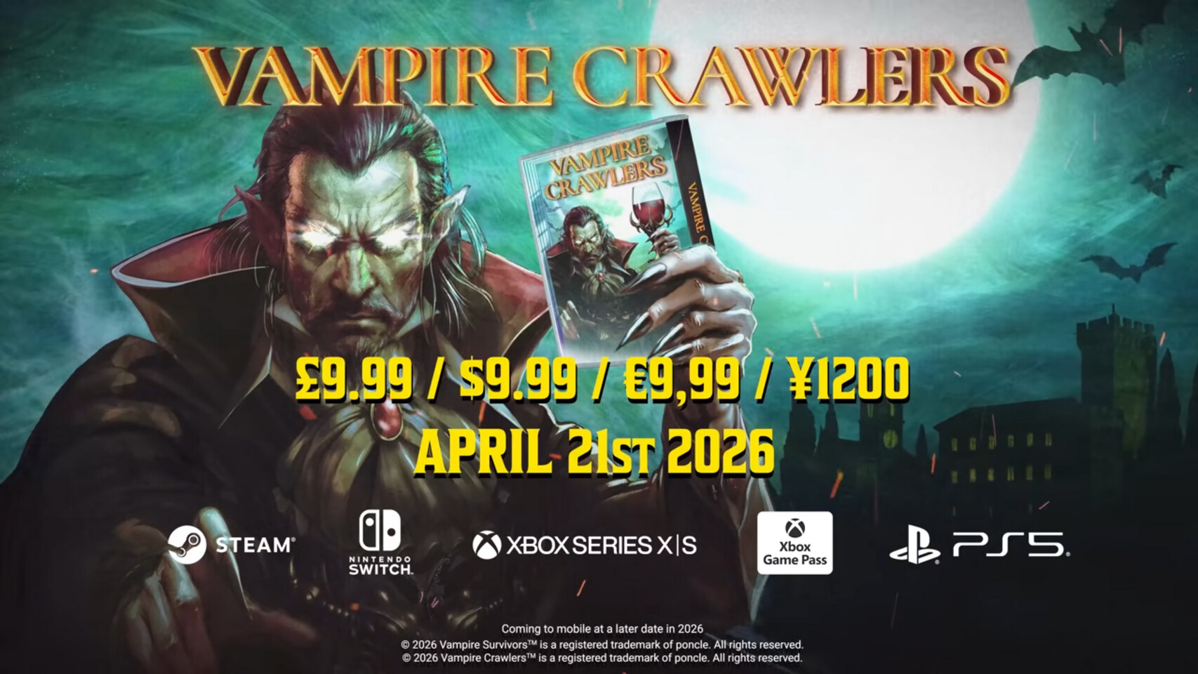 Vampire Crawlers: A New Turbo-Turn Deck Builder Arrives April 21