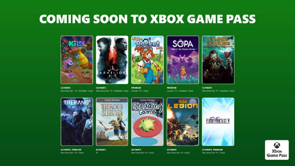 Xbox Game Pass Shifts Gears with Final Fantasy V, Aphelion, and Trepang2 in April 2026
