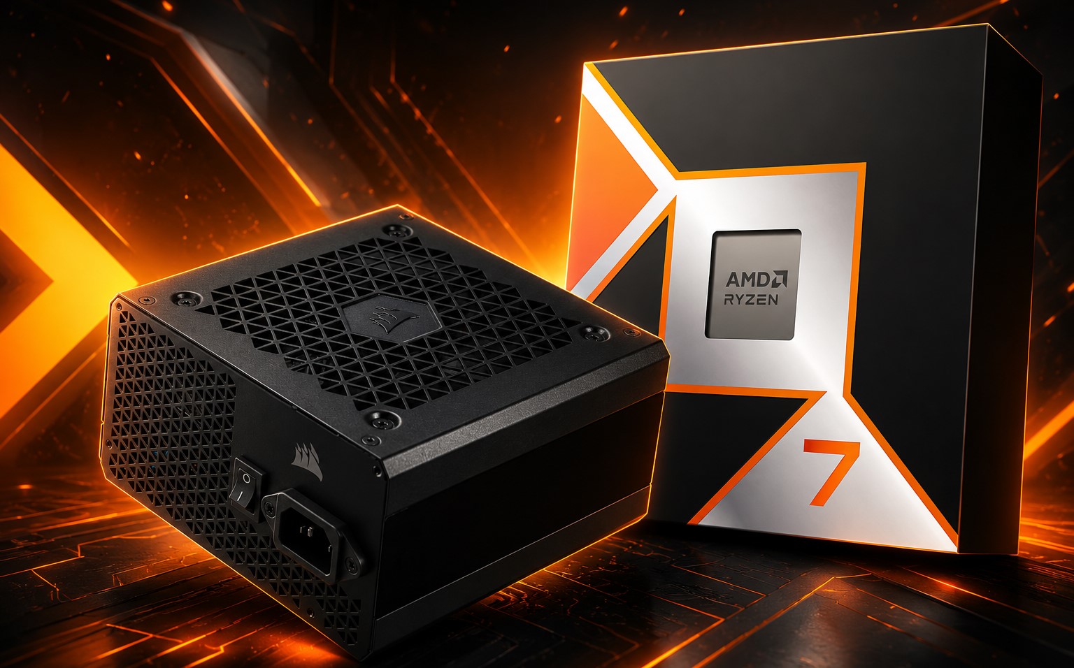 A $419 Ryzen 7 9800X3D deal with a free PSU: what gamers need to know