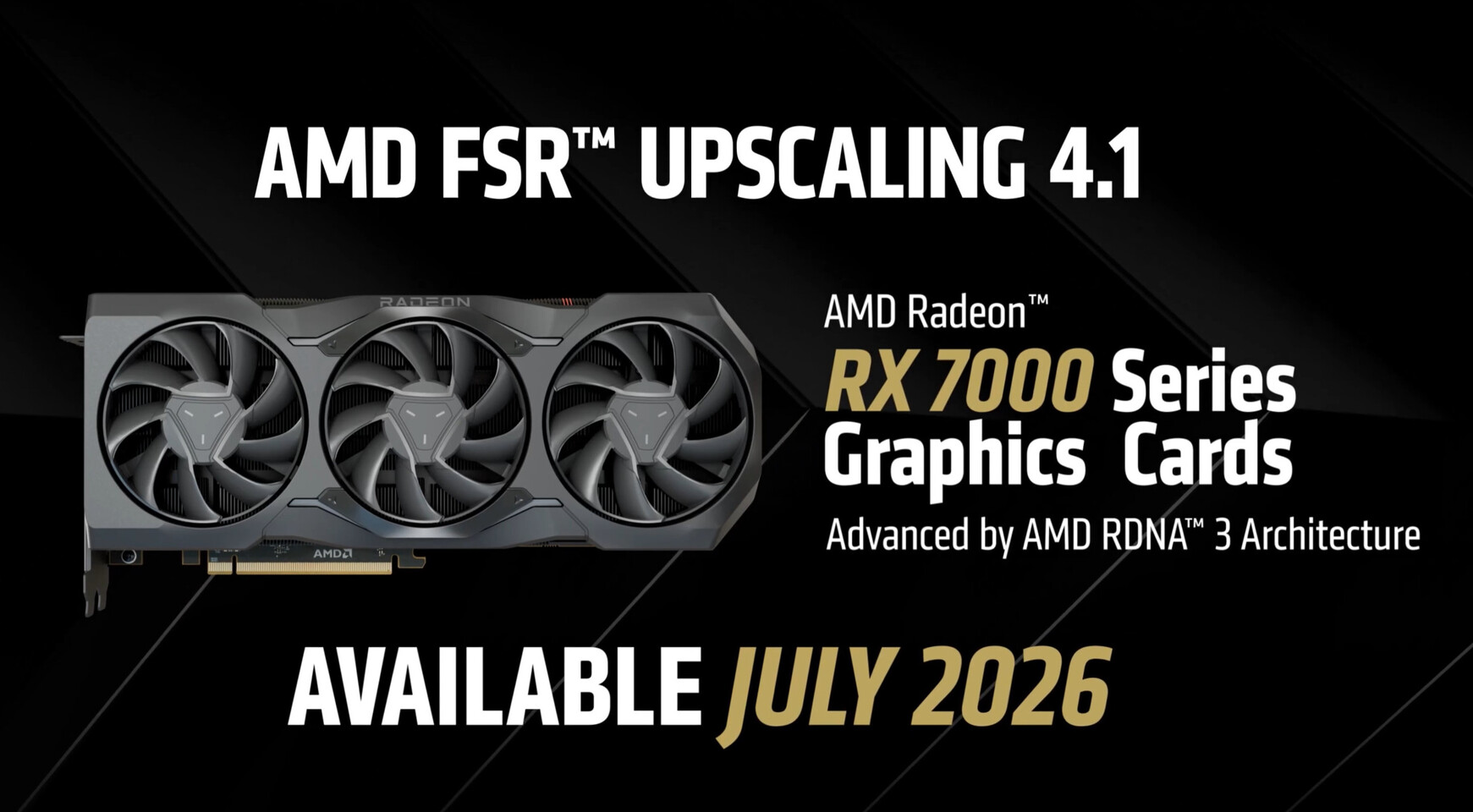 AMD Expands FSR Upscaling 4.1 to Older RDNA GPUs