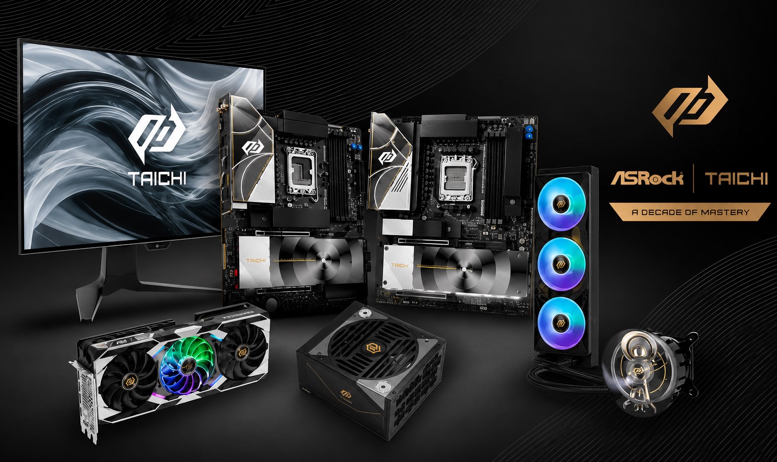 ASRock Launches RDNA 4 GPU and High-Speed OLED Display with Advanced Cooling