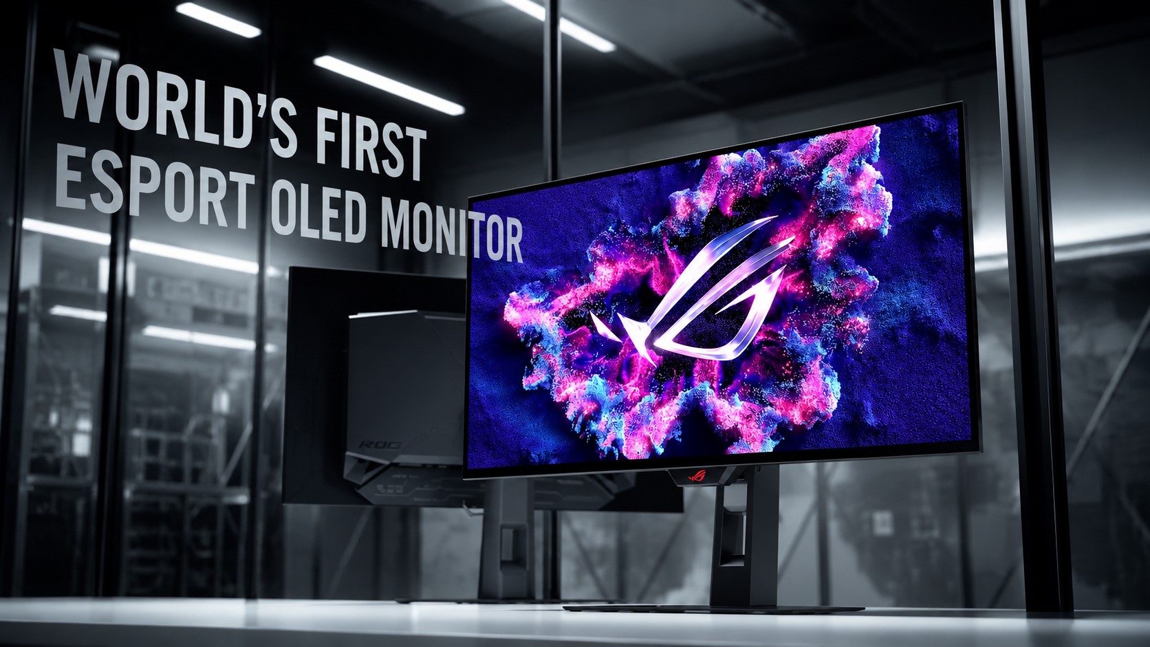 ASUS Unveils 24.5-inch OLED Monitor with 1ms Response Time, Targeting Competitive Esports