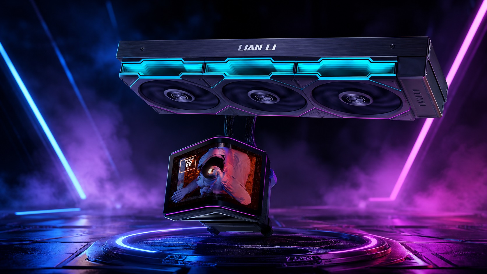 Lian Li's Hydroshift II AIO Cooler: A New Benchmark for Curved OLED Cooling