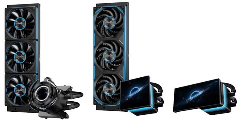 SAMA's Dual-Screen AIO Coolers and Modular PSUs Redefine PC Storage and Power Efficiency