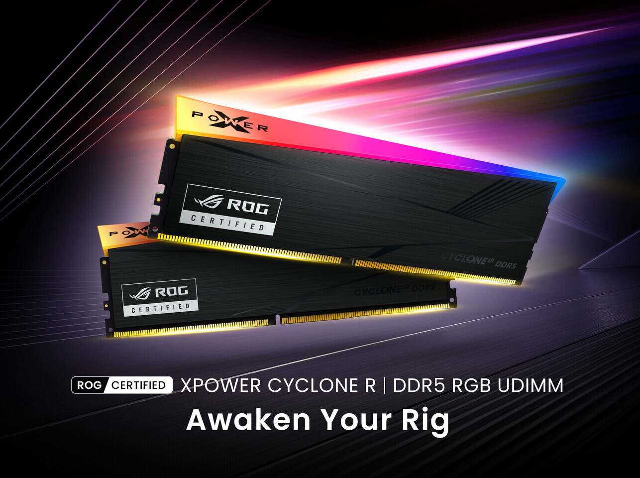 Silicon Power Launches ROG-Certified DDR5 for Next-Gen Gaming Platforms