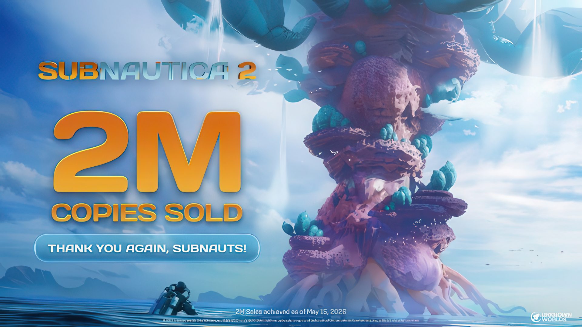 Subnautica 2 Dominates Streaming, Selling 2 Million Copies in One Night