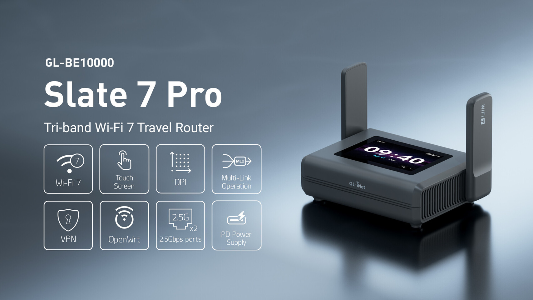 Wi-Fi 7 router redefines mobile connectivity with tri-band aggregation