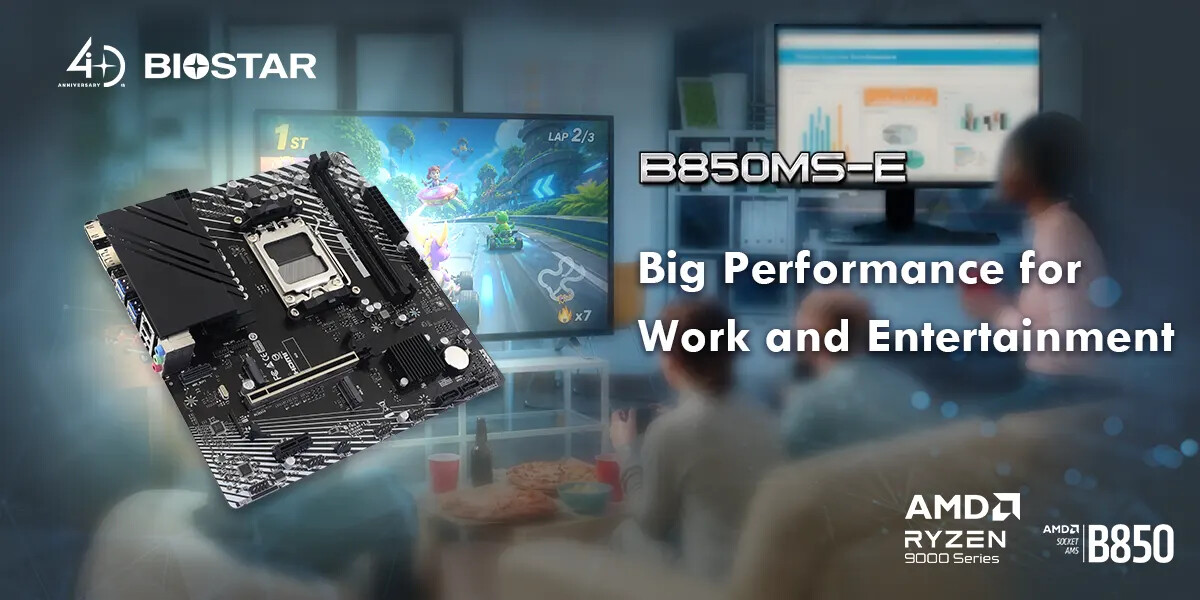 B850MS-E: A Balanced Micro ATX Platform for Performance and Stability