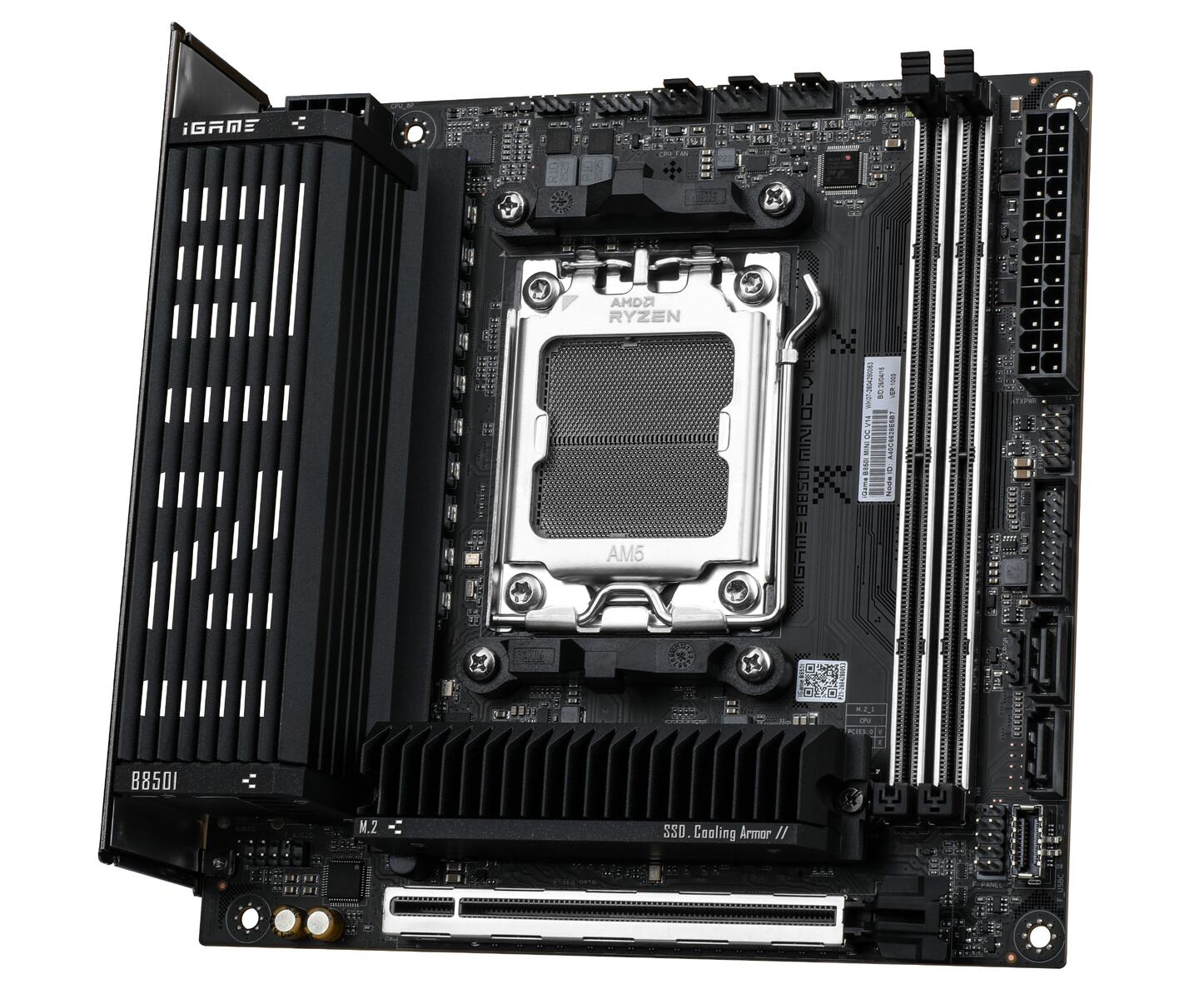 Colorful's iGame B850I Mini OC V14: A High-Performance AM5 Mini-ITX Motherboard with Future-Proof Connectivity