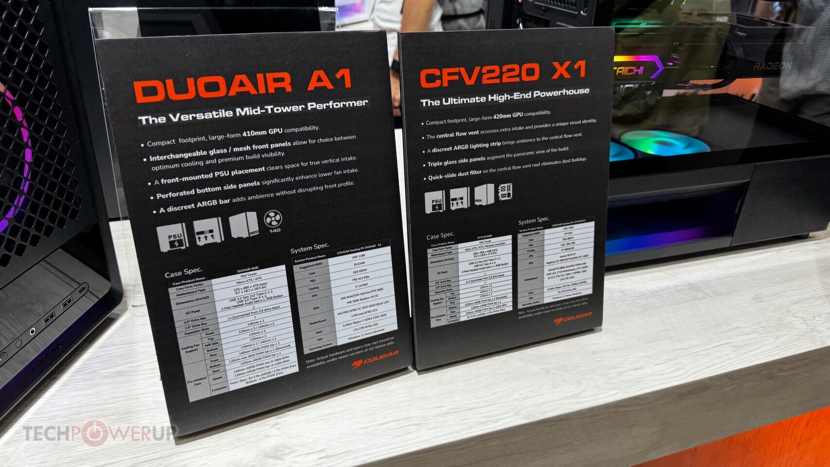 Cougar’s new mid-tower cases balance airflow and aesthetics with strategic cutout designs