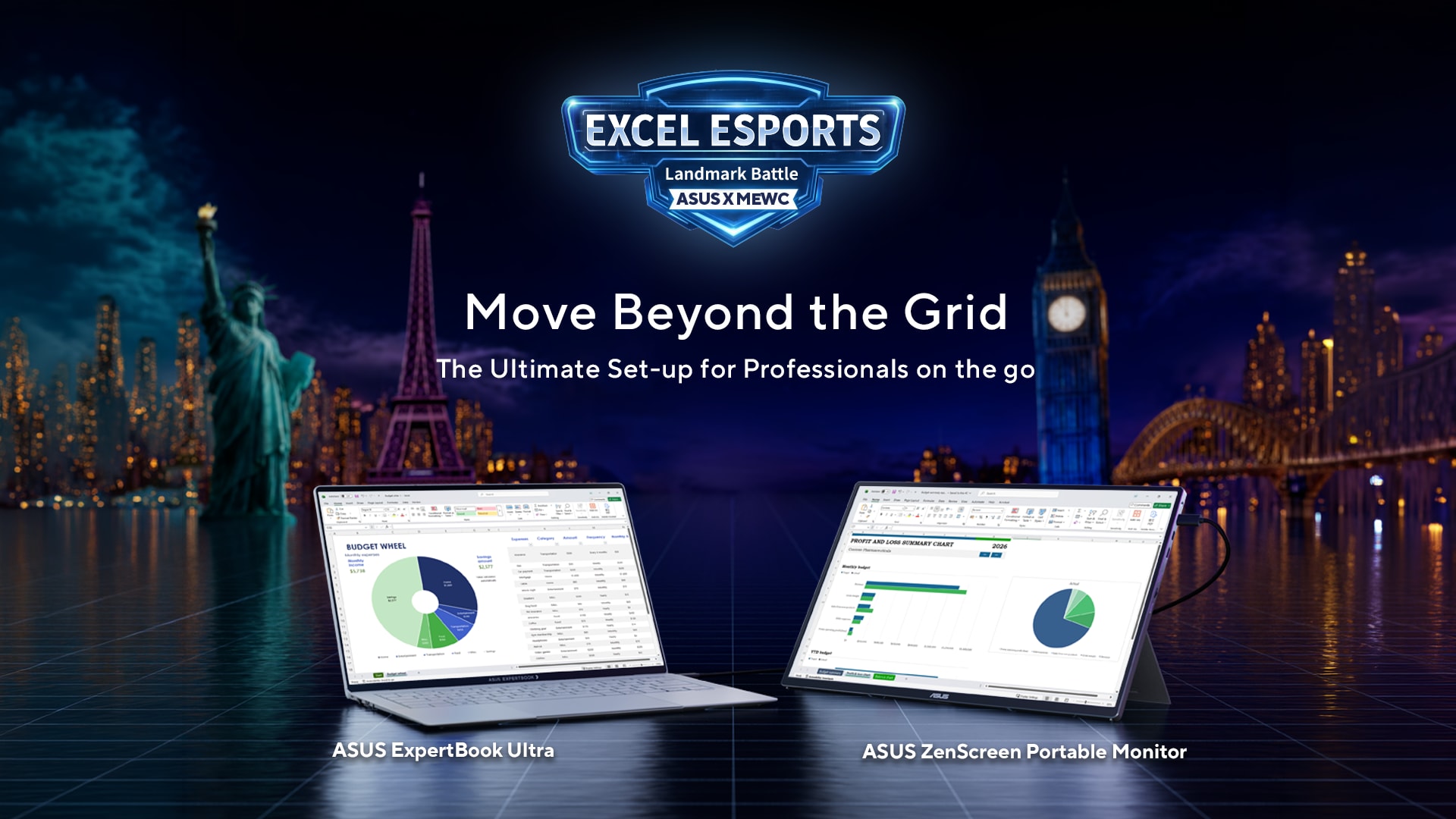 Excel Esports Takes to the Outdoors with ASUS Hardware