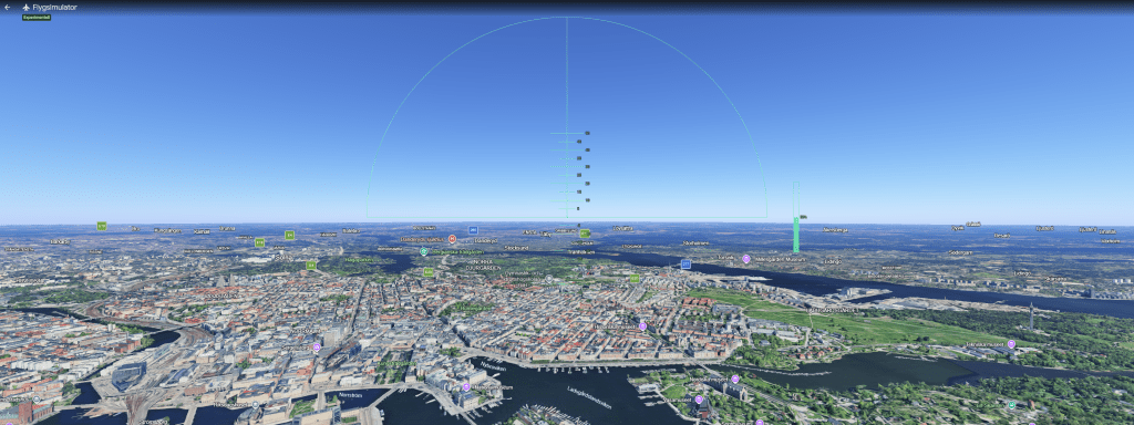 Flight Simulator in Google Earth: A New Dimension for Exploration