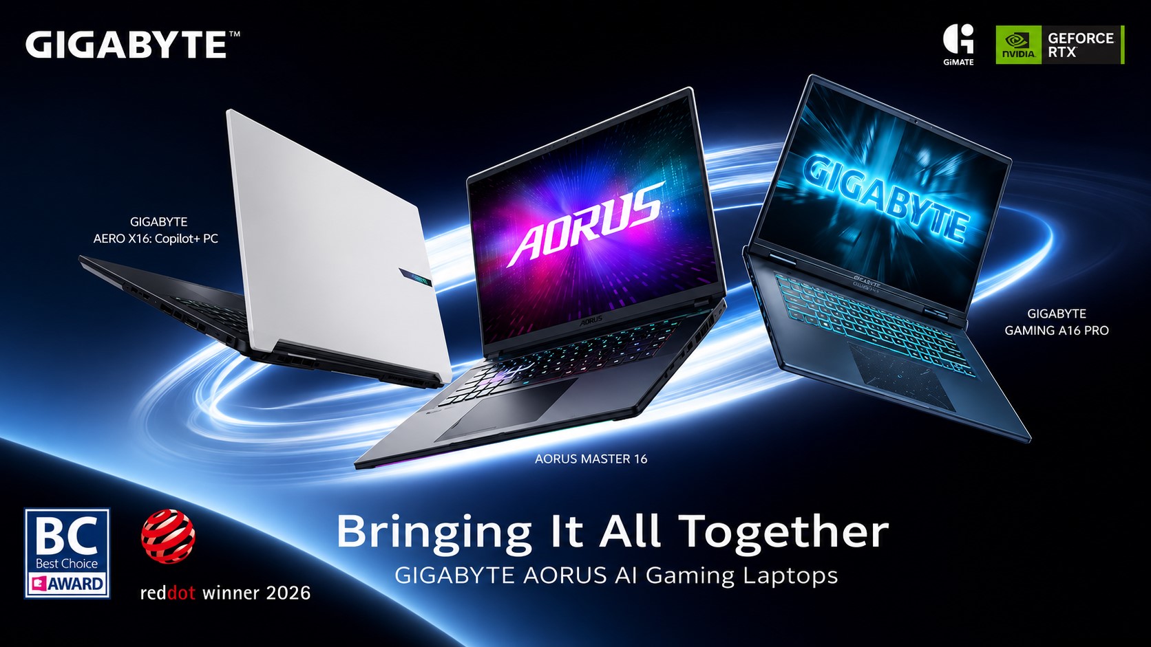 GIGABYTE introduces GiMATE AI platform for high-end gaming laptops