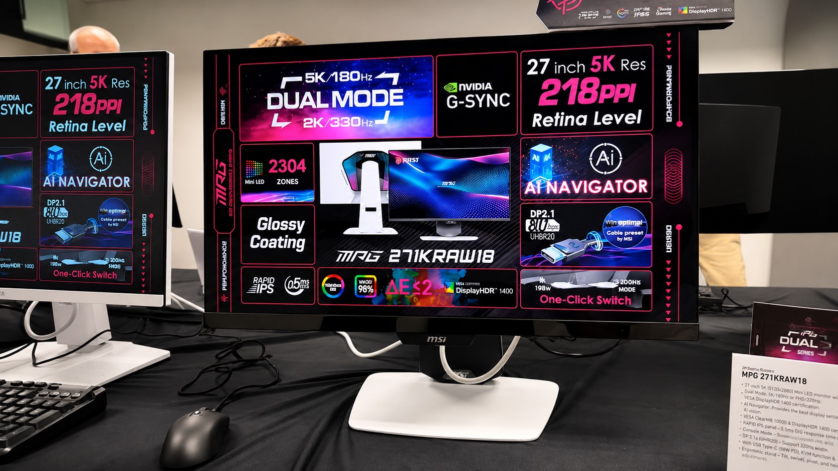 MSI's MPG 271KRAW18: First 5K Glossy Mini LED Monitor, But Compatibility Questions Remain