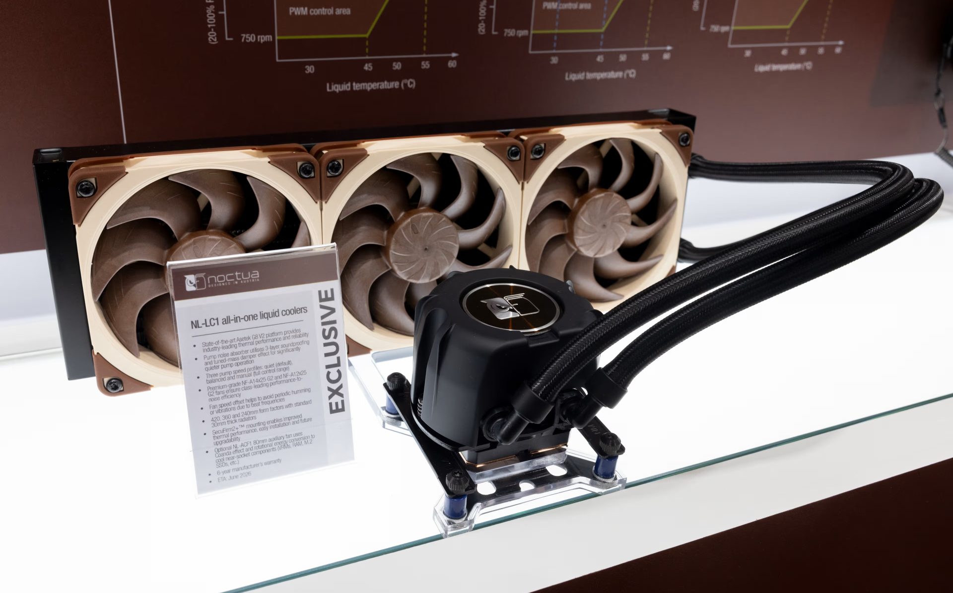 Noctua Expands Portfolio with Liquid Cooling AIOs, Targeting High-Performance Enthusiasts